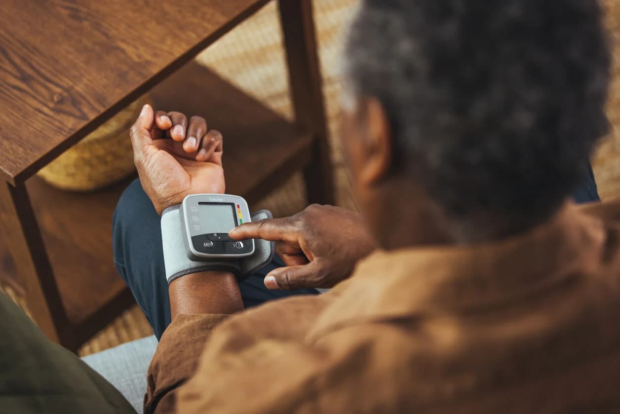 Healthcare professional with tablet