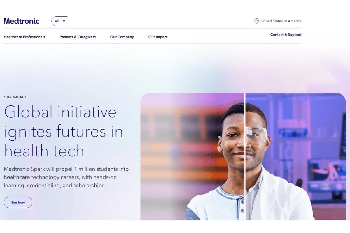 Medtronic Homepage