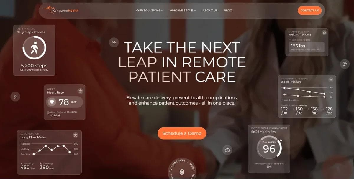 KangarooHealth Homepage