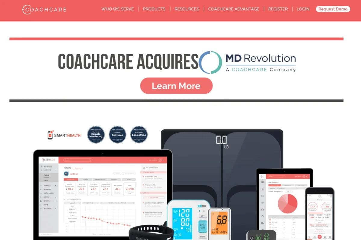 CoachCare Homepage
