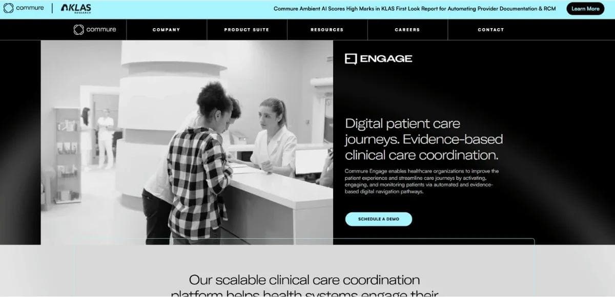 Memora Health Homepage