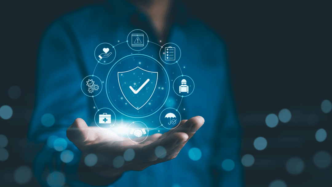 Abstract digital visualization of remote patient monitoring data, representing connected healthcare and patient-centered care with KangarooHealth.